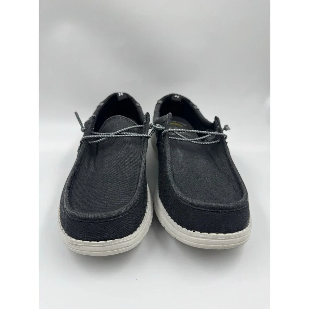 Hurley Laguna Men's Casual Slip on Shoes Memory Foam Black Size 9.5